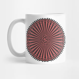 Reaction Diffusion Ornament (Rose Gold) Mug